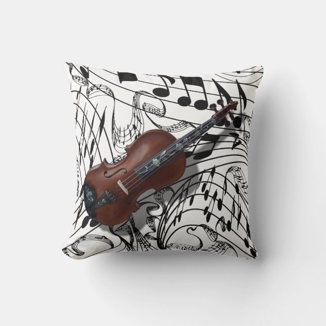 VIOLIN-PILLOW CUSHION (Front)