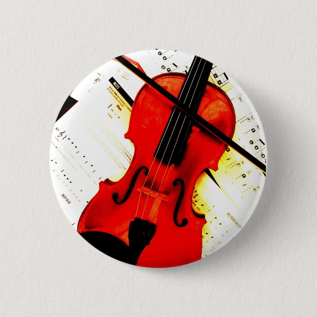 Violin pin button (Front)
