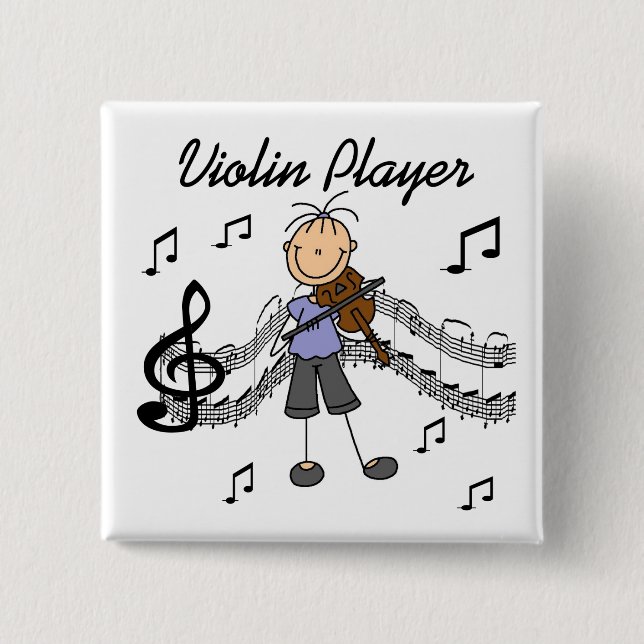 Violin Player Button (Front)