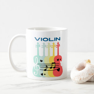 Violin Player Music Instrument Coffee Mug