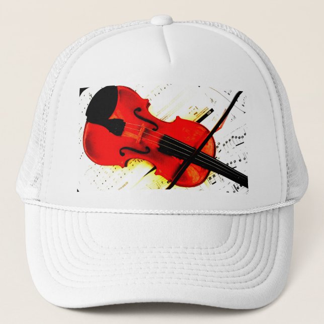 Violin Player or Band Cap (Front)