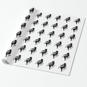 VIOLIN PLAYER-WRAPPING PAPER