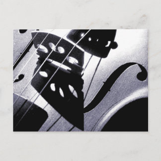Violin Postcard