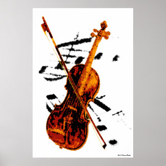 Violin Print