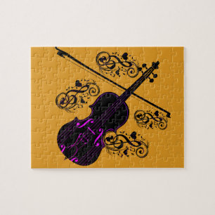 Violin,Rocking love_ Jigsaw Puzzle