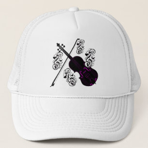 Violin,Rocking love_ Trucker Hat