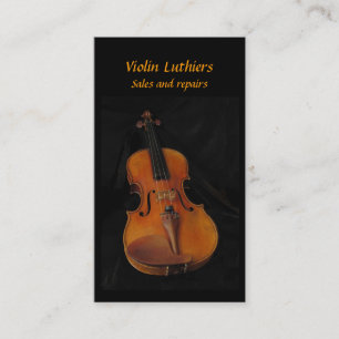Violin Sales and Repairs Business Card