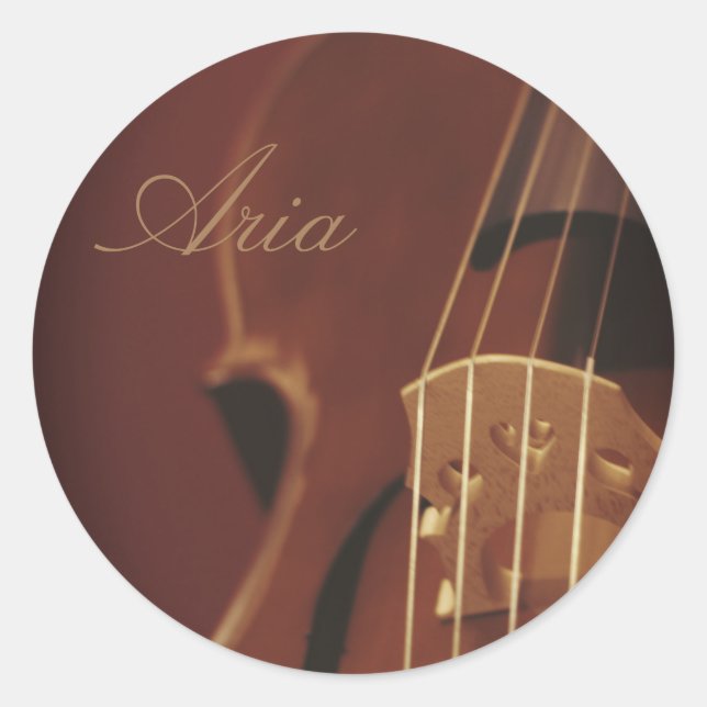 Violin Sticker (Front)