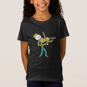 Violin Stickman T-Shirt
