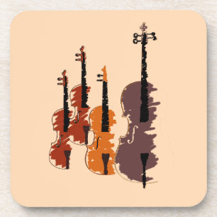 Violin String Instrument string quartet Coaster