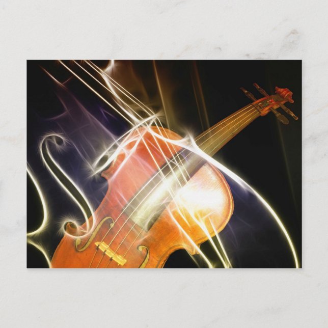 Violin Symphony Postcard (Front)