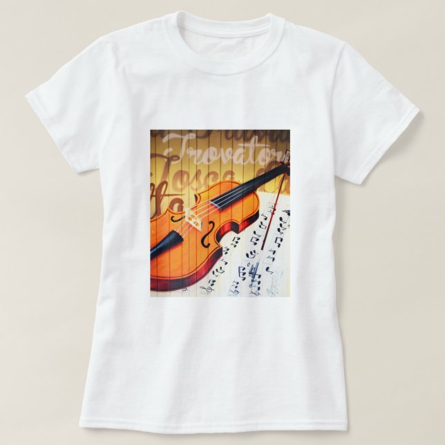 Violin T-Shirt (Design Front)