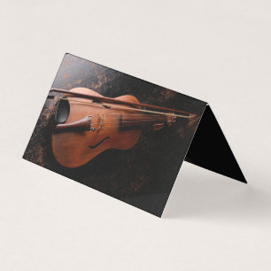 Violin Teacher Business Card