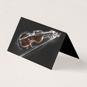 Violin Teacher Business Card