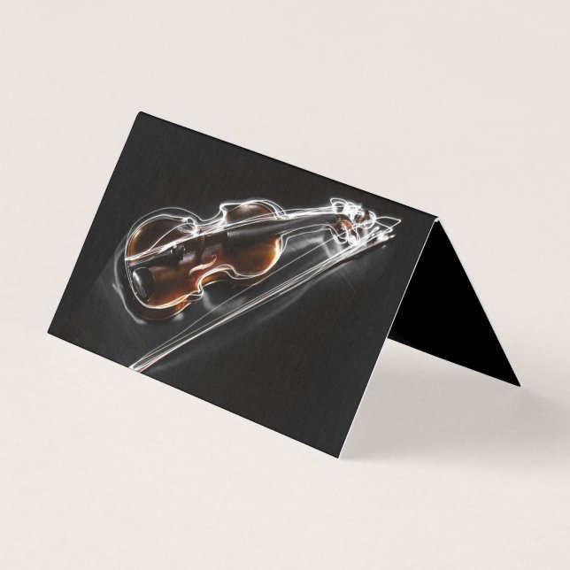 Violin Teacher Business Card (Front)