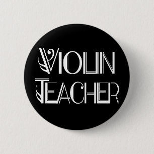Violin Teacher Button