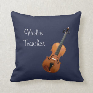 Violin Teacher Musician Cushion