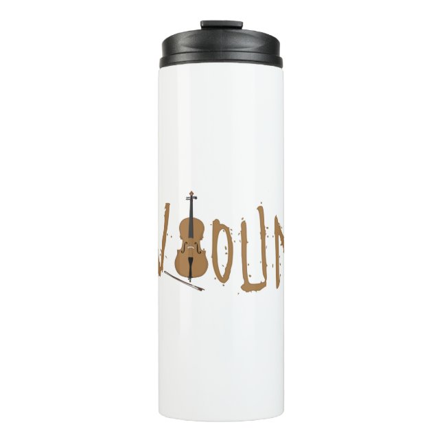 Violin Thermal Tumbler (Front)