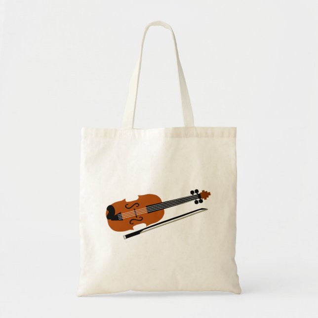 Violin Tote Bag (Front)