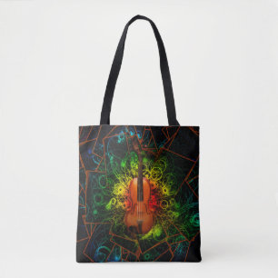 Violin Tote Bag