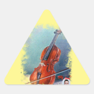 Violin Triangle Sticker