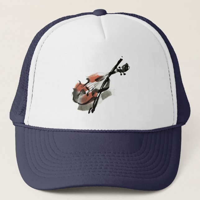 Violin Trucker Hat (Front)