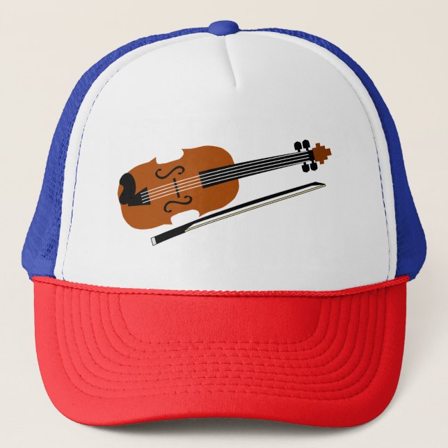Violin Trucker Hat (Front)
