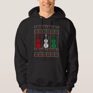 Violin Ugly Christmas Sweater Violinist Xmas Famil