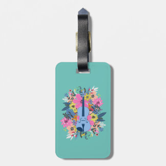 Violin/Viola Flower Case Tag/ Personalised Luggage Tag