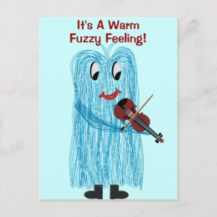Violin & Viola - Get a Warm Fuzzy Feeling Postcard