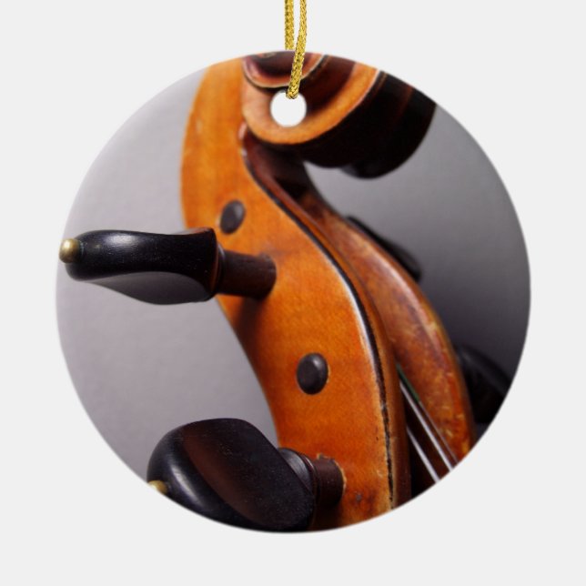 Violin/Viola Ornament by Leslie Harlow (Front)