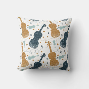 Violin Viola String Instrument Orchestra Music Cushion