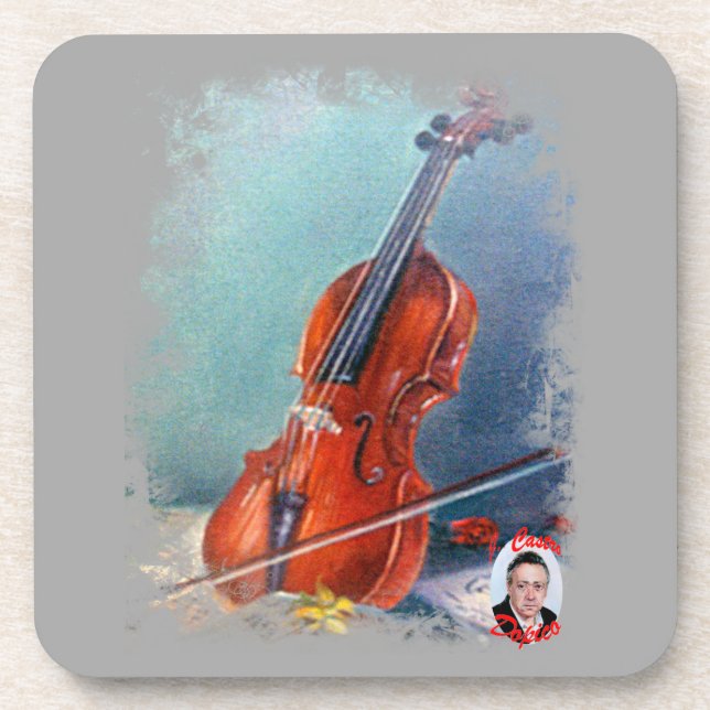 Violín/Violin Coaster (Front)