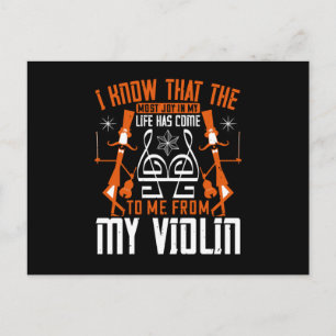 Violin - Violin Is The Joy Of My Life Postcard