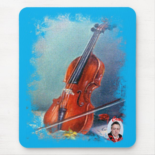 Violín/Violin Mouse Mat (Front)
