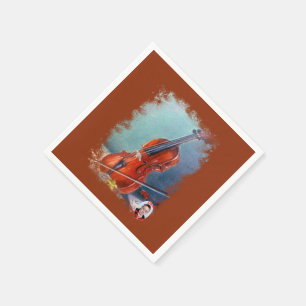 Violín/Violin Napkin