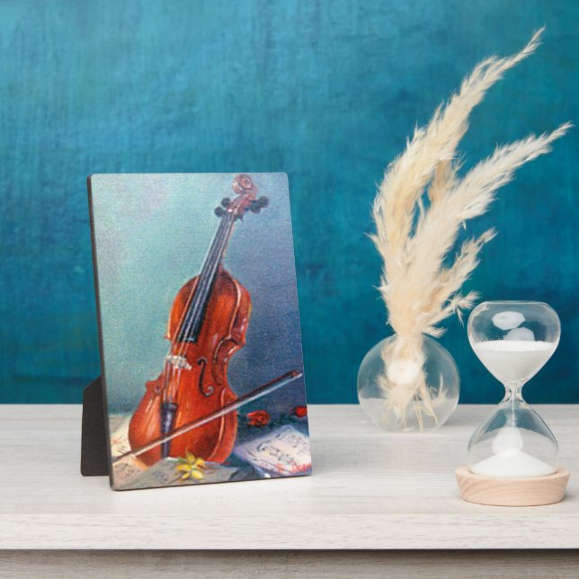 Violín/Violin Plaque (Side)