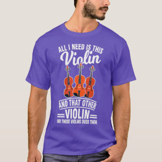 Violin violin player violin player 5 T-Shirt