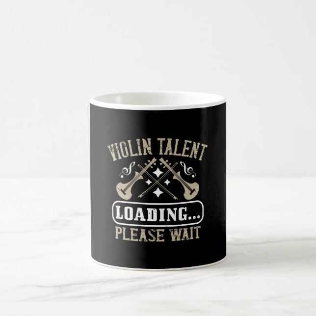 Violin - Violin Talent Loading Coffee Mug (Center)