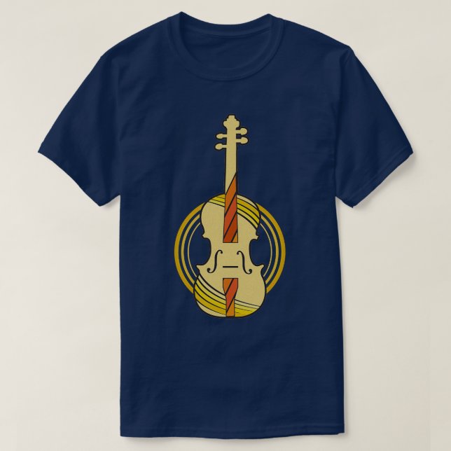 Violin violin Triblend T-Shirt (Design Front)
