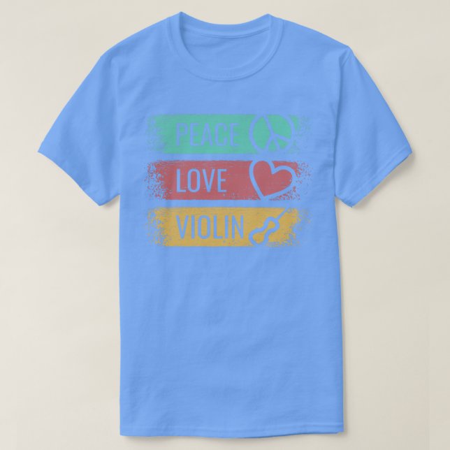 Violin Violinist Fiddle 1 T-Shirt (Design Front)