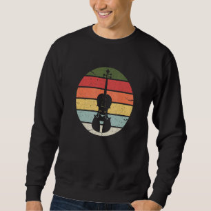 Violin Violinist Music Player Musician Vintage Sweatshirt