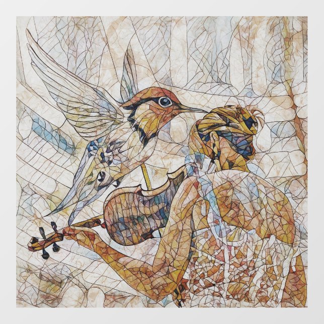 violin                                             window cling (Sheet)