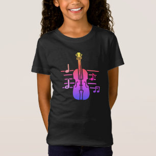 violin with notes T-Shirt