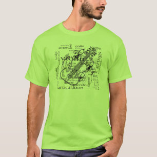 violin with words T-Shirt