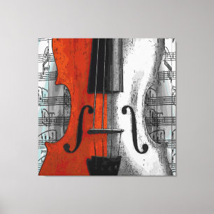 Violin Wrapped Canvas