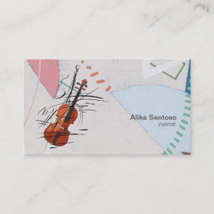 Violinist Business Card