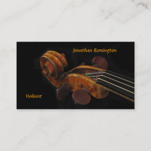 Violinist Business Card
