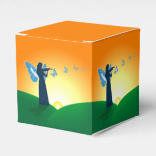 Violinist & Butterfly Favour Box