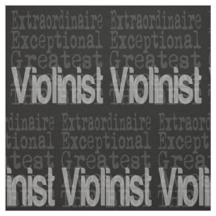 Violinist Extraordinaire Fabric